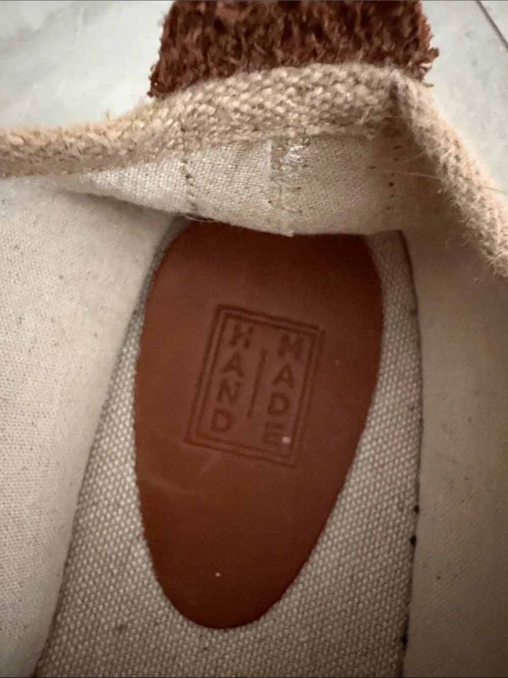 Men's Grey Canvas Slip-On Espadrilles